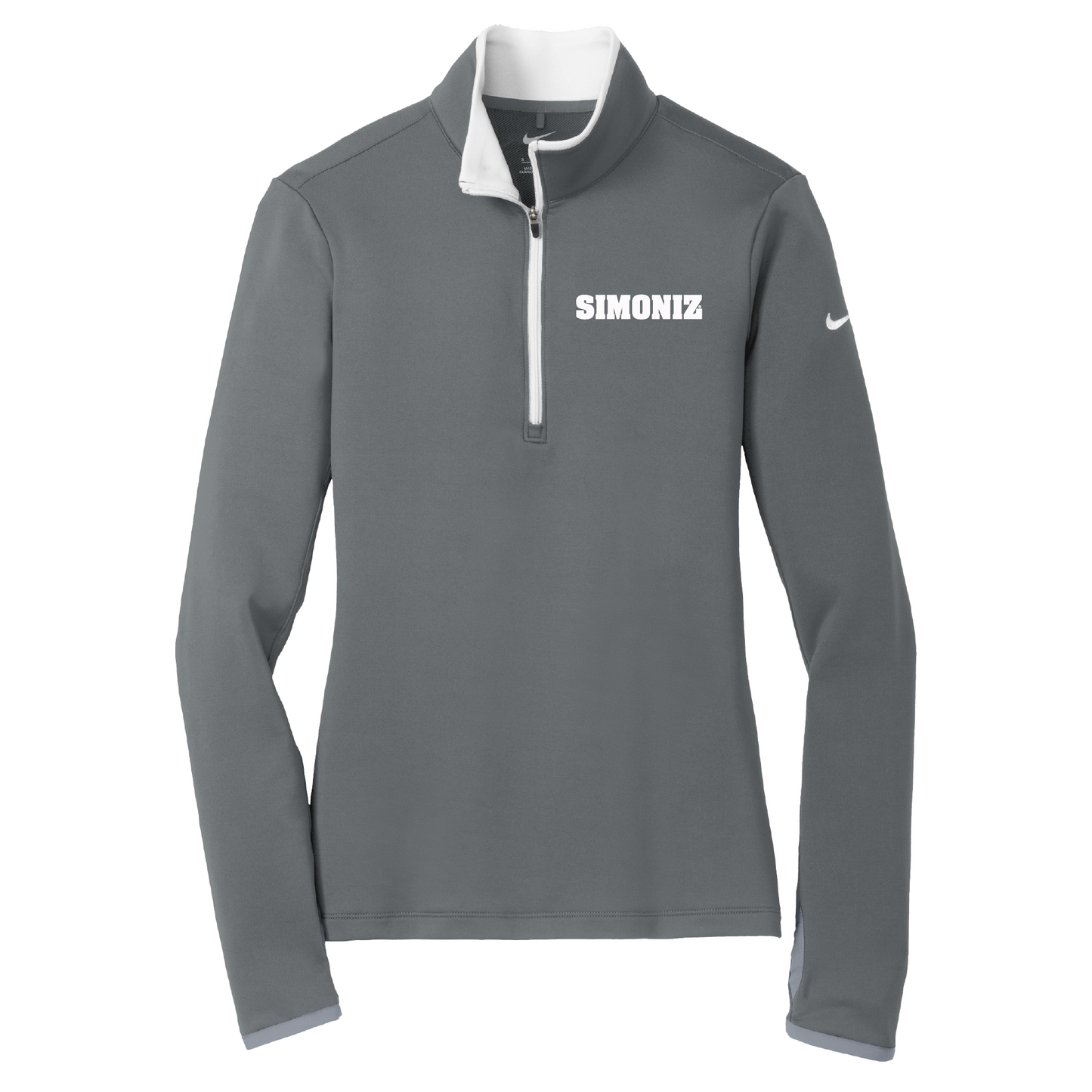 Nike Women's Dri-FIT Stretch 1/2-Zip Cover-Up 779796 - Embroidery Corporate Logo