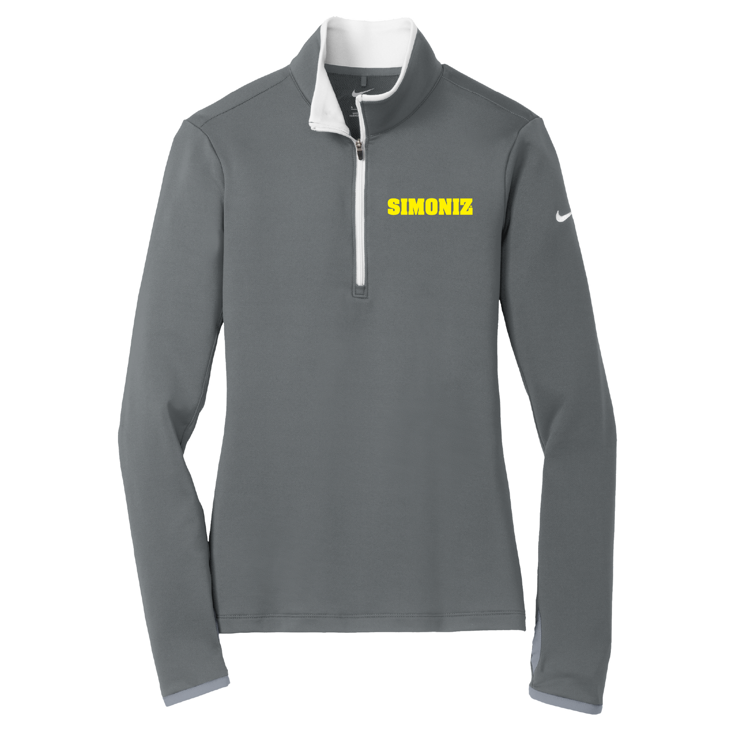 Nike Women's Dri-FIT Stretch 1/2-Zip Cover-Up 779796 - Embroidery Corporate Logo