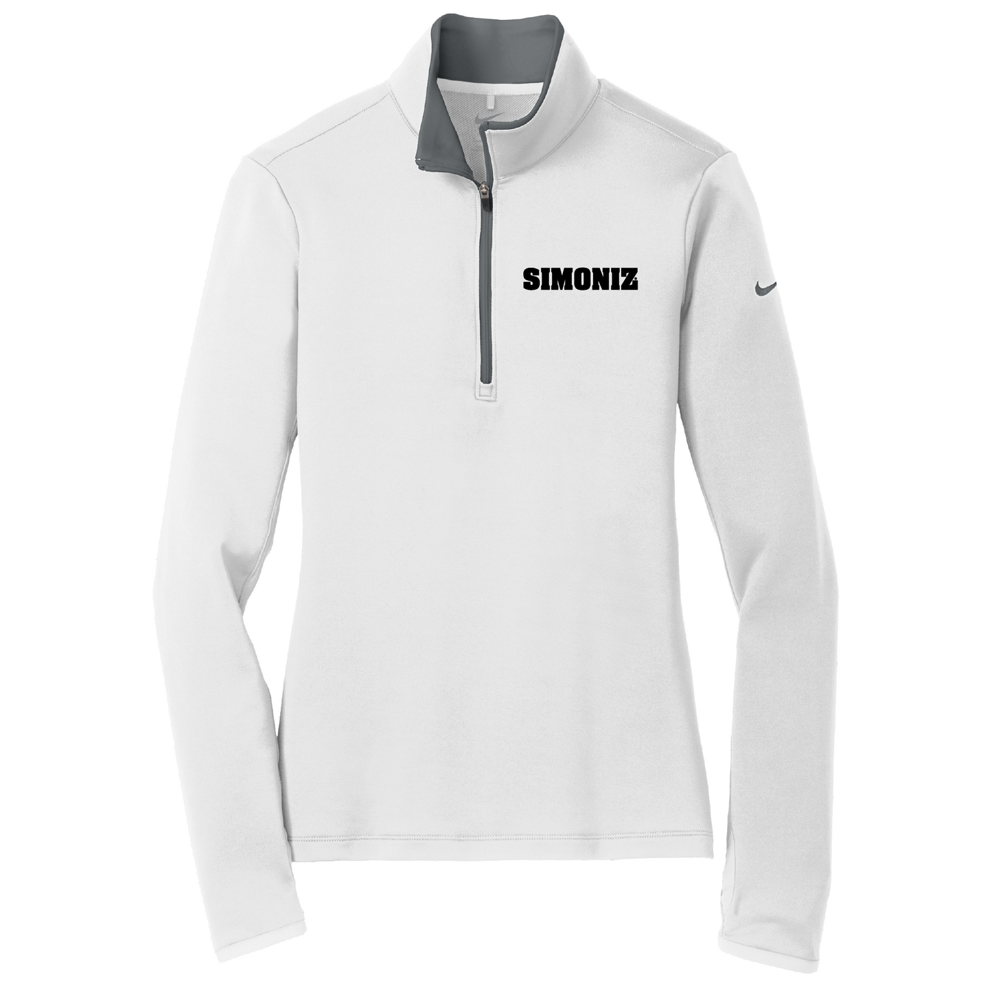 Nike Women's Dri-FIT Stretch 1/2-Zip Cover-Up 779796 - Embroidery Corporate Logo