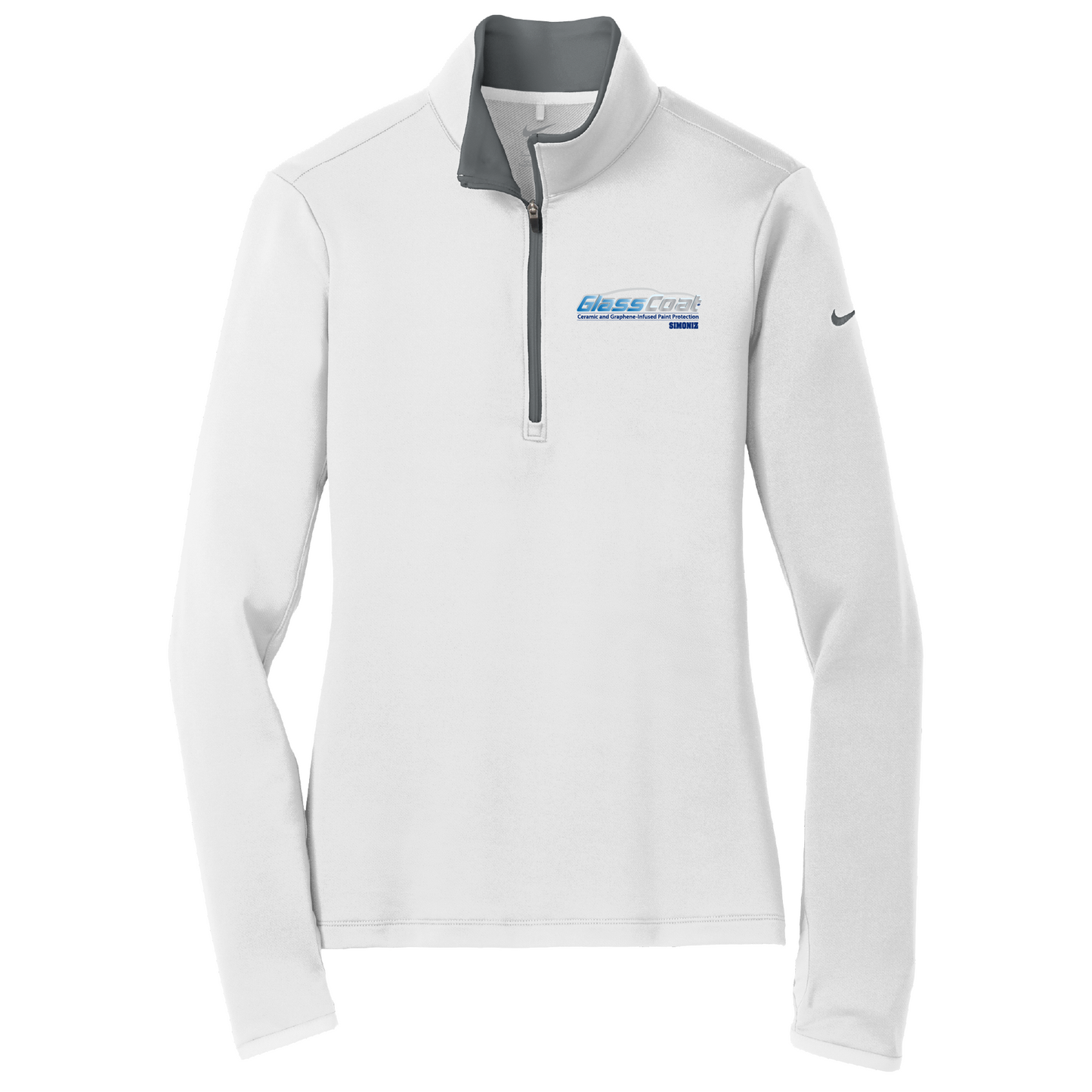 Nike Women's Dri-FIT Stretch 1/2-Zip Cover-Up 779796 - DTF Glass Coat