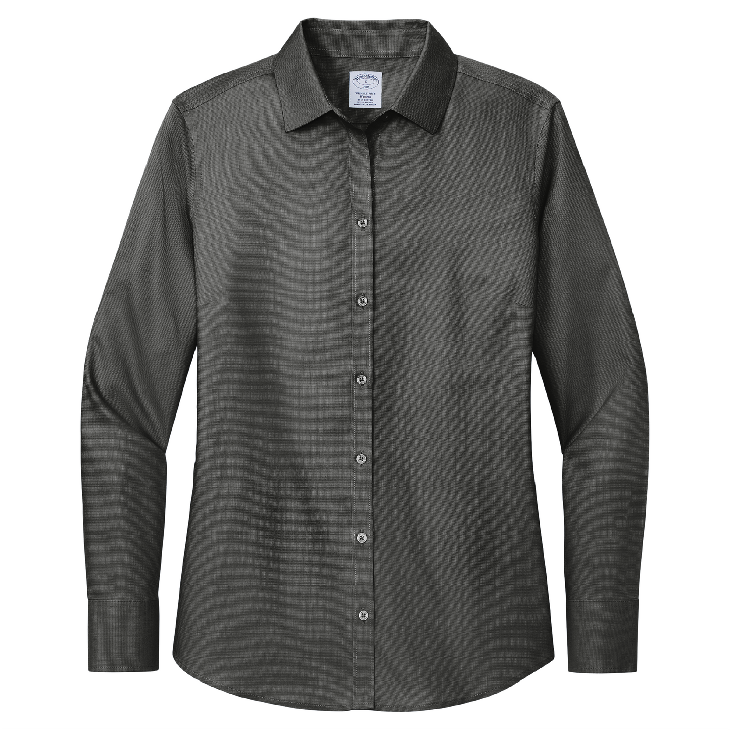Brooks Brothers® Women’s Wrinkle-Free Stretch Nailhead Shirt BB18003 - Embroidery