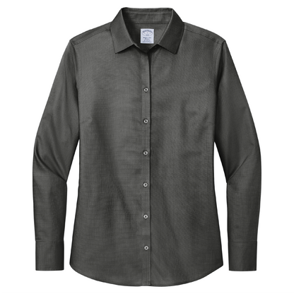 Brooks Brothers® Women’s Wrinkle-Free Stretch Nailhead Shirt BB18003 - Embroidery