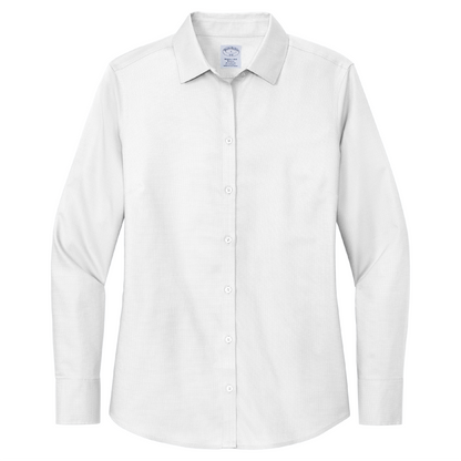 Brooks Brothers® Women’s Wrinkle-Free Stretch Nailhead Shirt BB18003 - Embroidery