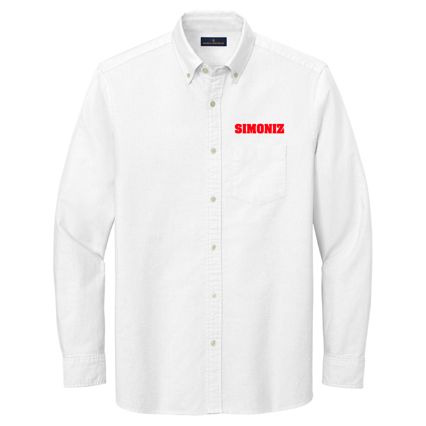 Brooks Brothers® Casual Oxford Cloth Shirt BB18004 - Embroidery Corporate Logo