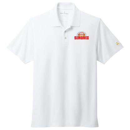 Brooks Brothers® Mesh Pique Performance Polo BB18220 - Embroidery Car Wash Logo