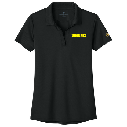 Brooks Brothers® Women’s Mesh Pique Performance Polo BB18221 - Embroidery Corporate Logo