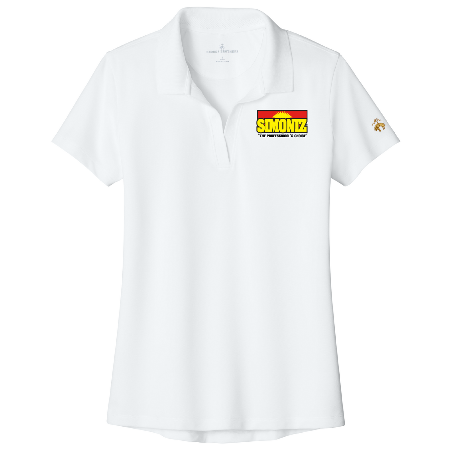 Brooks Brothers® Women’s Mesh Pique Performance Polo BB18221 - Janitorial