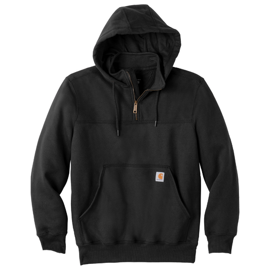 Carhartt® Rain Defender® Paxton Heavyweight Hooded Zip Mock Sweatshirt CT100617 - Embroidery