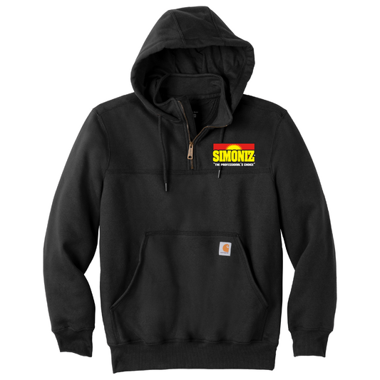Carhartt® Rain Defender® Paxton Heavyweight Hooded Zip Mock Sweatshirt CT100617 - Janitorial