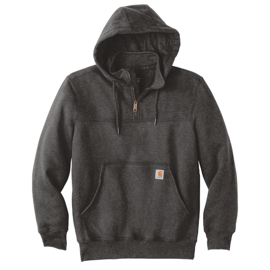 Carhartt® Rain Defender® Paxton Heavyweight Hooded Zip Mock Sweatshirt CT100617 - Embroidery