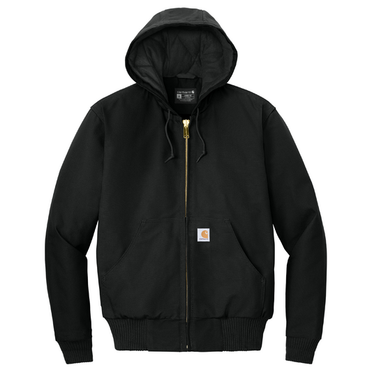Carhartt® Tall Quilted-Flannel-Lined Duck Active Jac CTT106677 - Embroidery