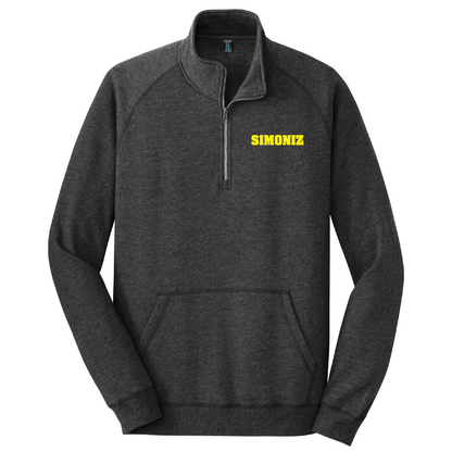 District® Lightweight Fleece 1/4-Zip DM392 - Embroidery Corporate Logo