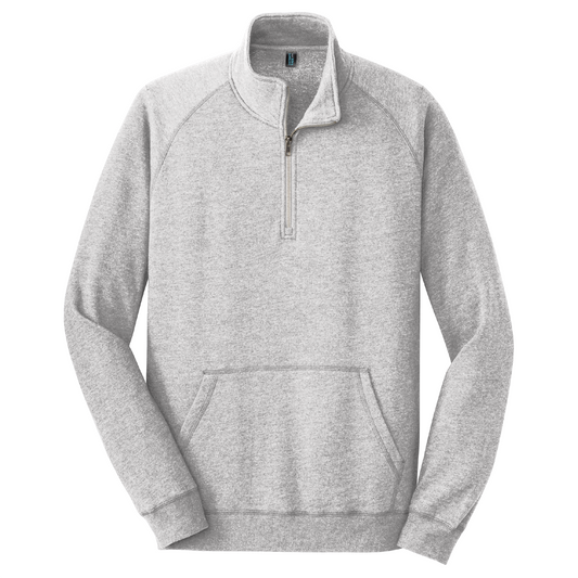District® Lightweight Fleece 1/4-Zip DM392 - Embroidery