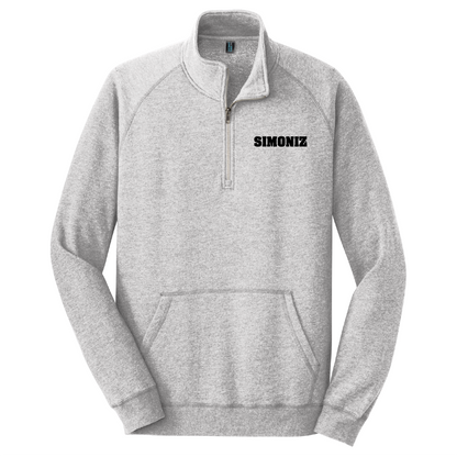 District® Lightweight Fleece 1/4-Zip DM392 - Embroidery Corporate Logo