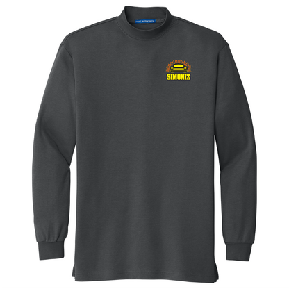 Port Authority® Interlock Knit Mock Turtleneck K321 - Embroidery