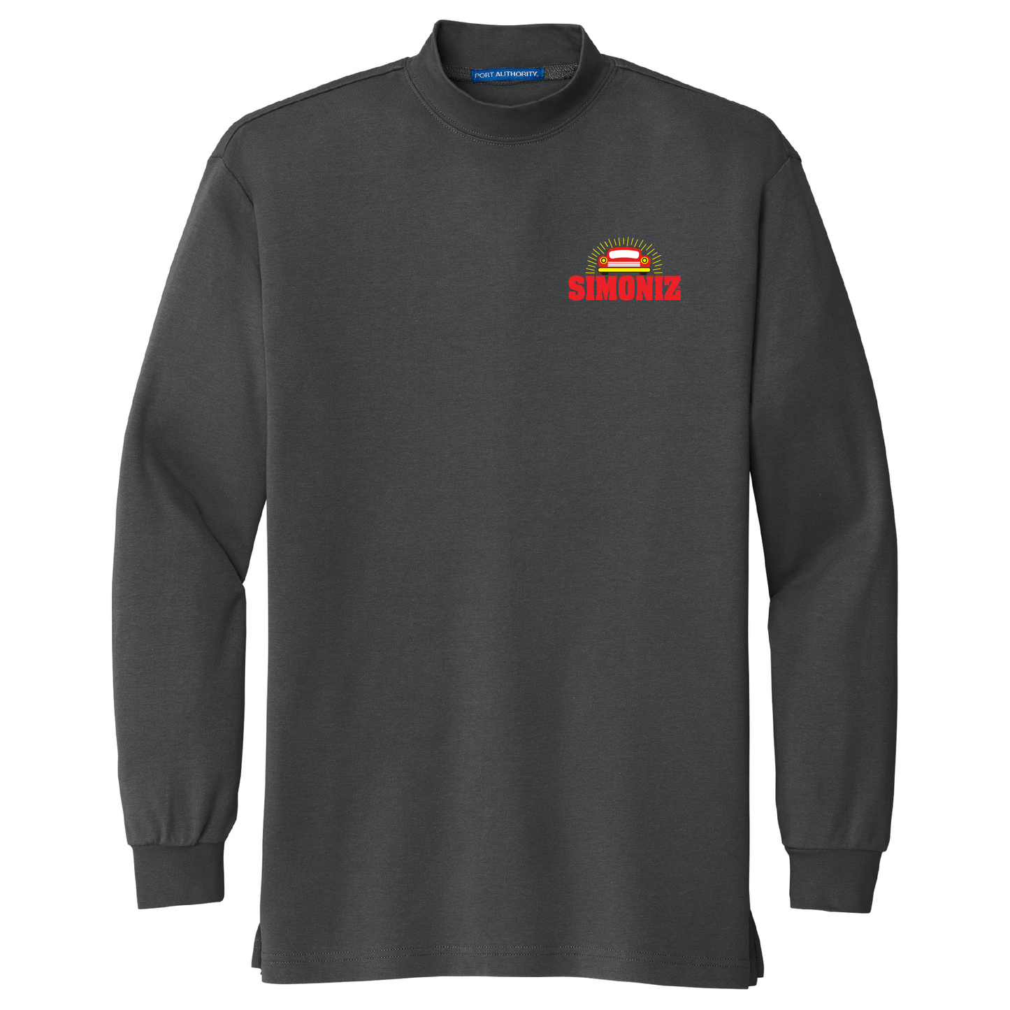 Port Authority® Interlock Knit Mock Turtleneck K321 - Embroidery Car Wash Logo