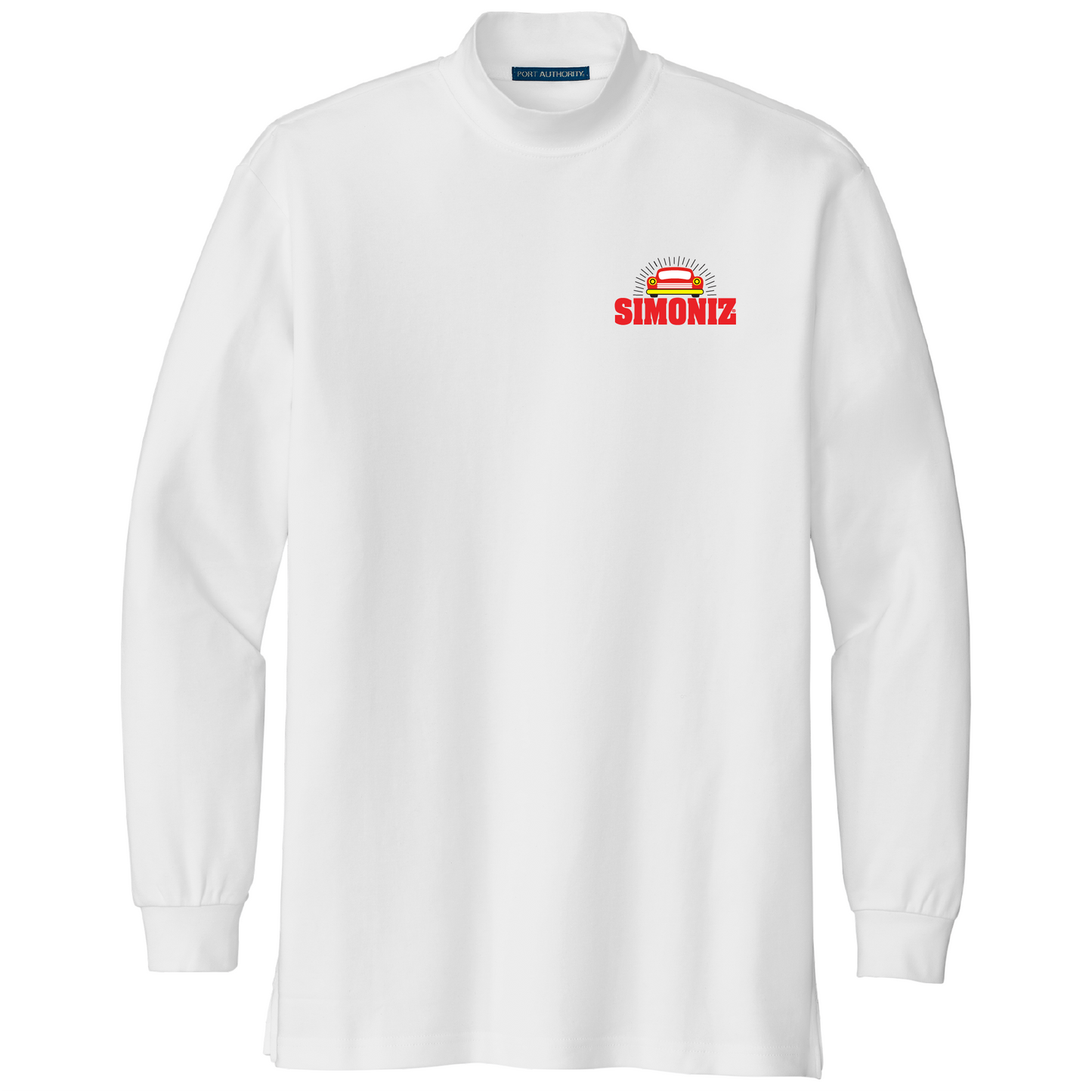 Port Authority® Interlock Knit Mock Turtleneck K321 - Embroidery Car Wash Logo