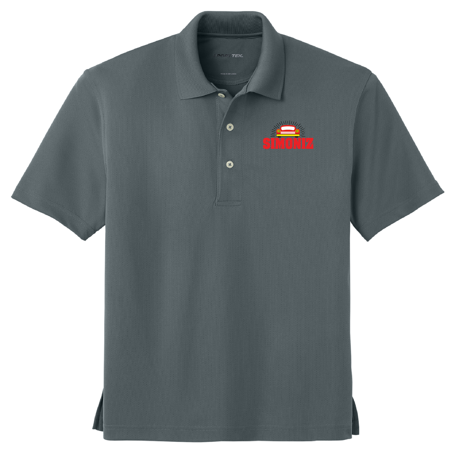 Sport-Tek® Dri-Mesh® Polo K469 - Embroidery Car Wash Logo