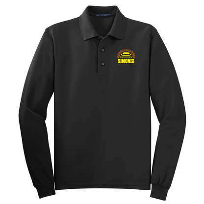 Port Authority® Silk Touch™ Long Sleeve Polo K500LS - Embroidery