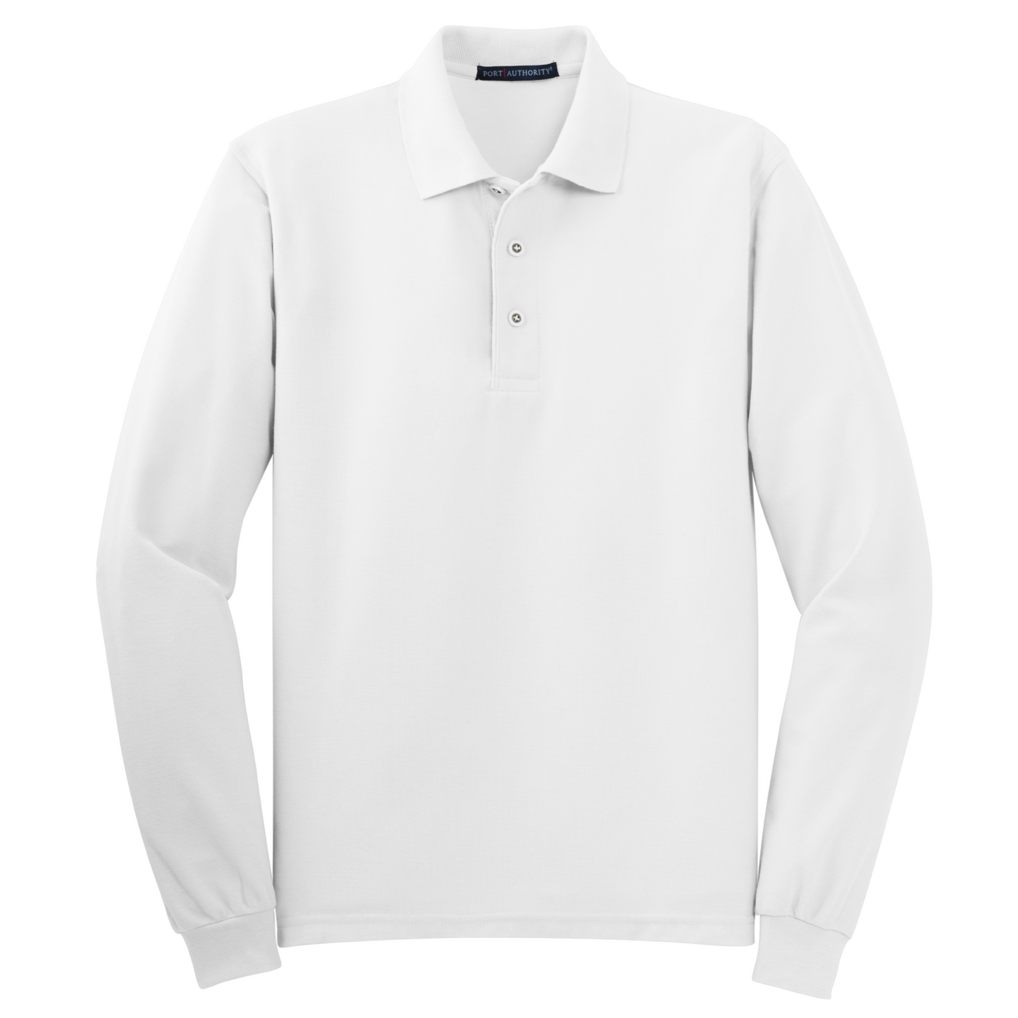 Port Authority® Silk Touch™ Long Sleeve Polo K500LS - Embroidery