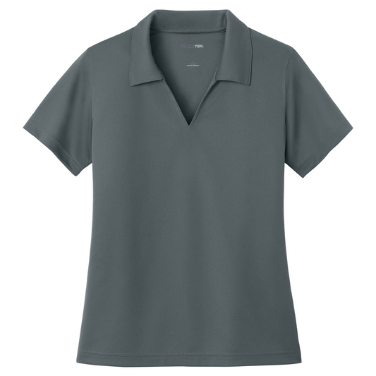 Sport-Tek® Women's Dri-Mesh® V-Neck Polo L469 - Embroidery