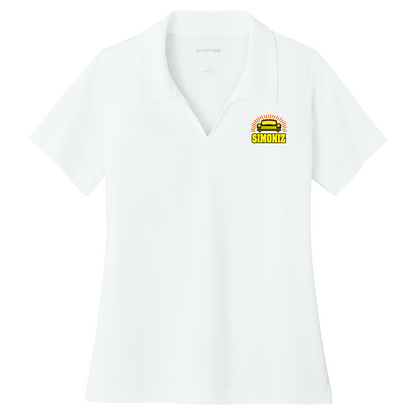Sport-Tek® Women's Dri-Mesh® V-Neck Polo L469 - Embroidery