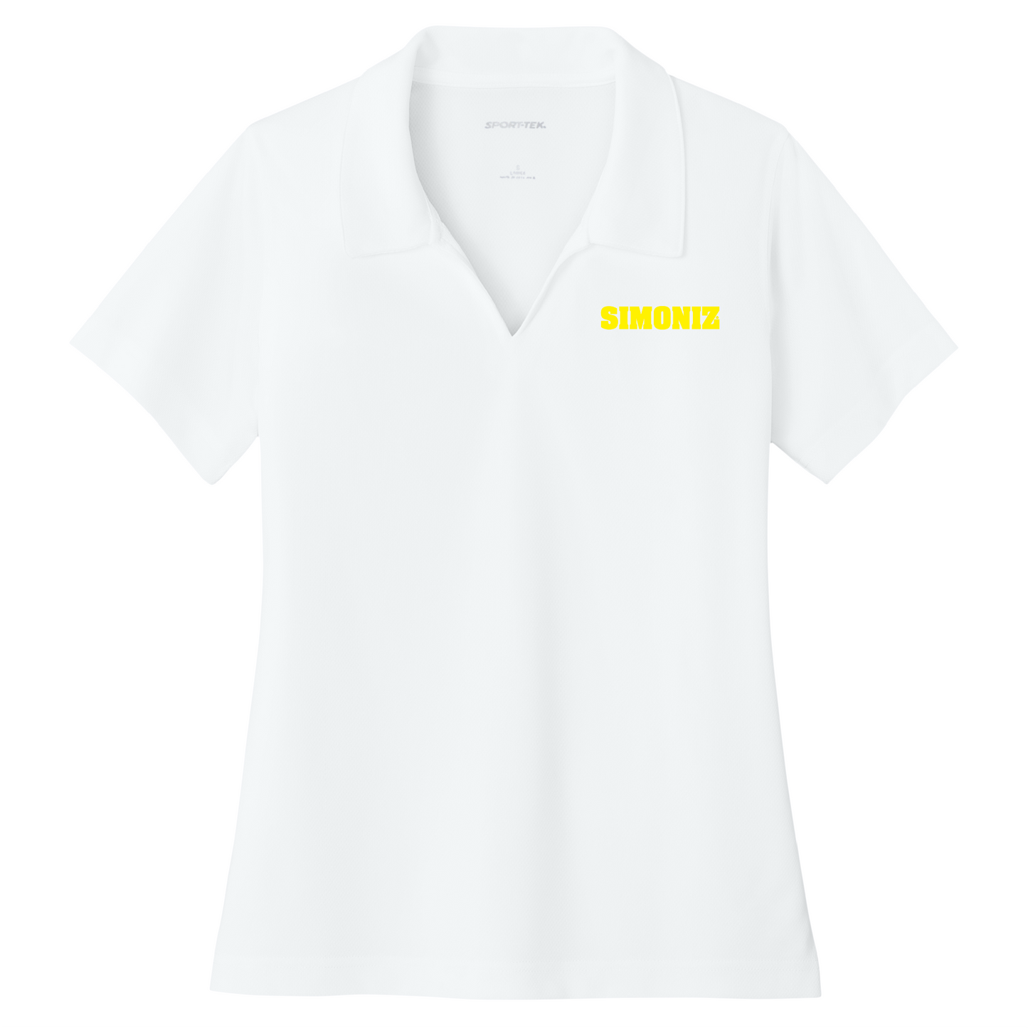 Sport-Tek® Women's Dri-Mesh® V-Neck Polo L469 - Embroidery Corporate Logo