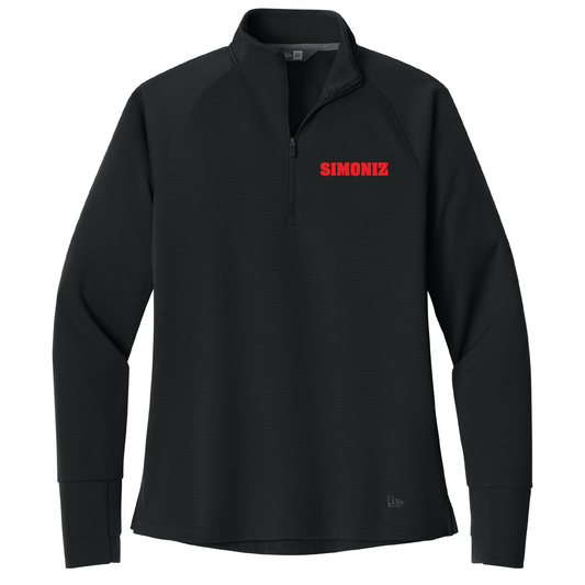 New Era® Women’s Stand Out 1/4-Zip LNEA515 - Embroidery Corporate Logo