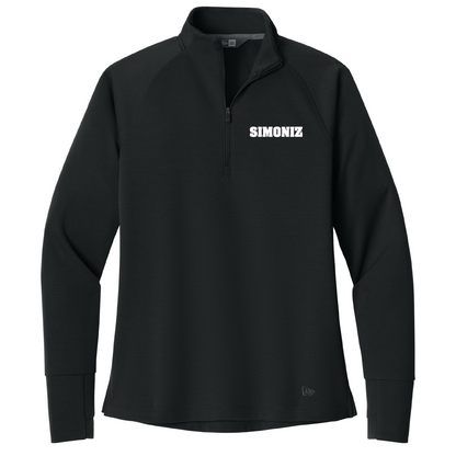 New Era® Women’s Stand Out 1/4-Zip LNEA515 - Embroidery Corporate Logo
