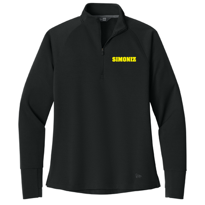 New Era® Women’s Stand Out 1/4-Zip LNEA515 - Embroidery Corporate Logo
