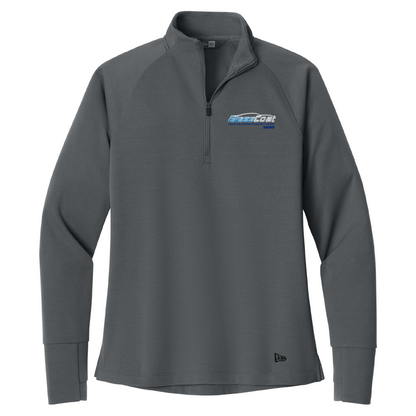New Era® Women’s Stand Out 1/4-Zip LNEA515 - DTF Glass Coat