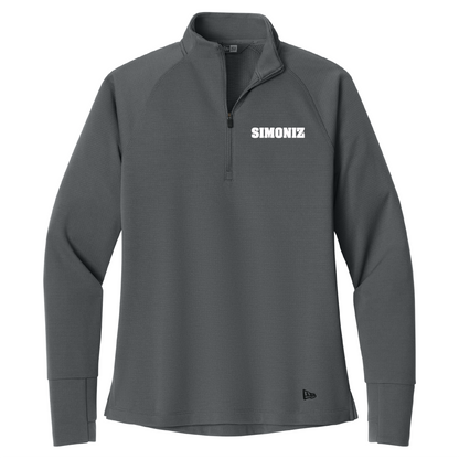 New Era® Women’s Stand Out 1/4-Zip LNEA515 - Embroidery Corporate Logo