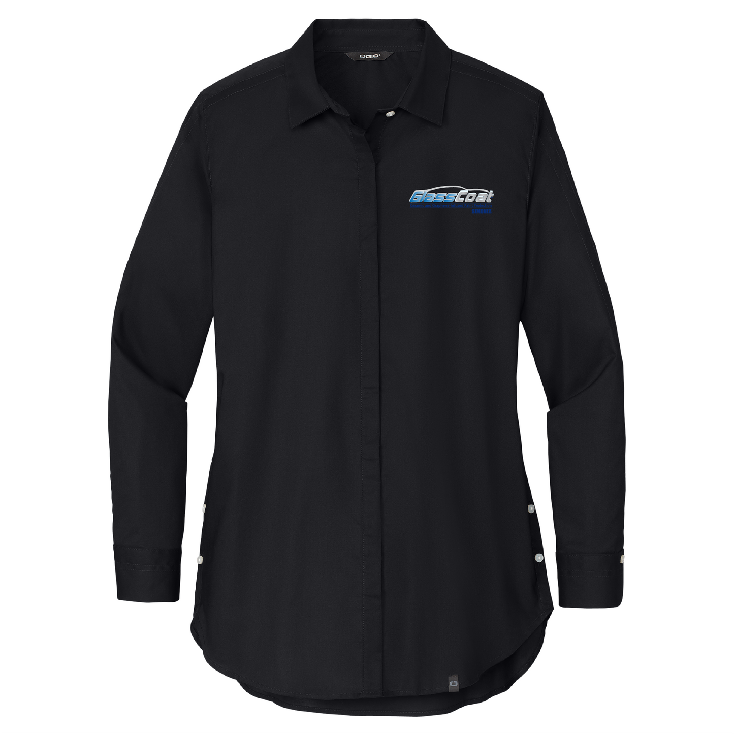 OGIO® Women's Commuter Woven Tunic LOG1002 - DTF Glass Coat