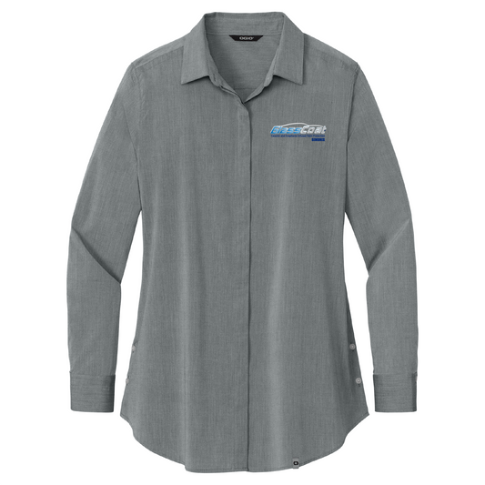 OGIO® Women's Commuter Woven Tunic LOG1002 - DTF Glass Coat