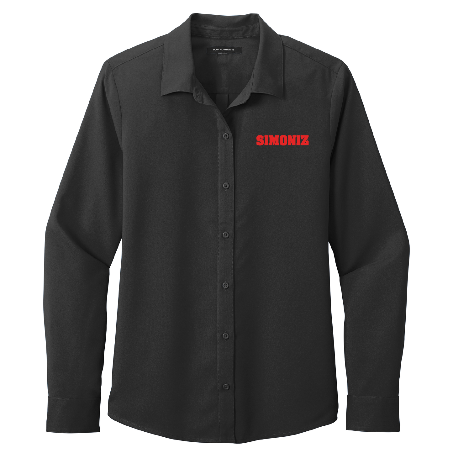 Port Authority® Women's Long Sleeve Performance Staff Shirt LW401 - Embroidery Corporate Logo