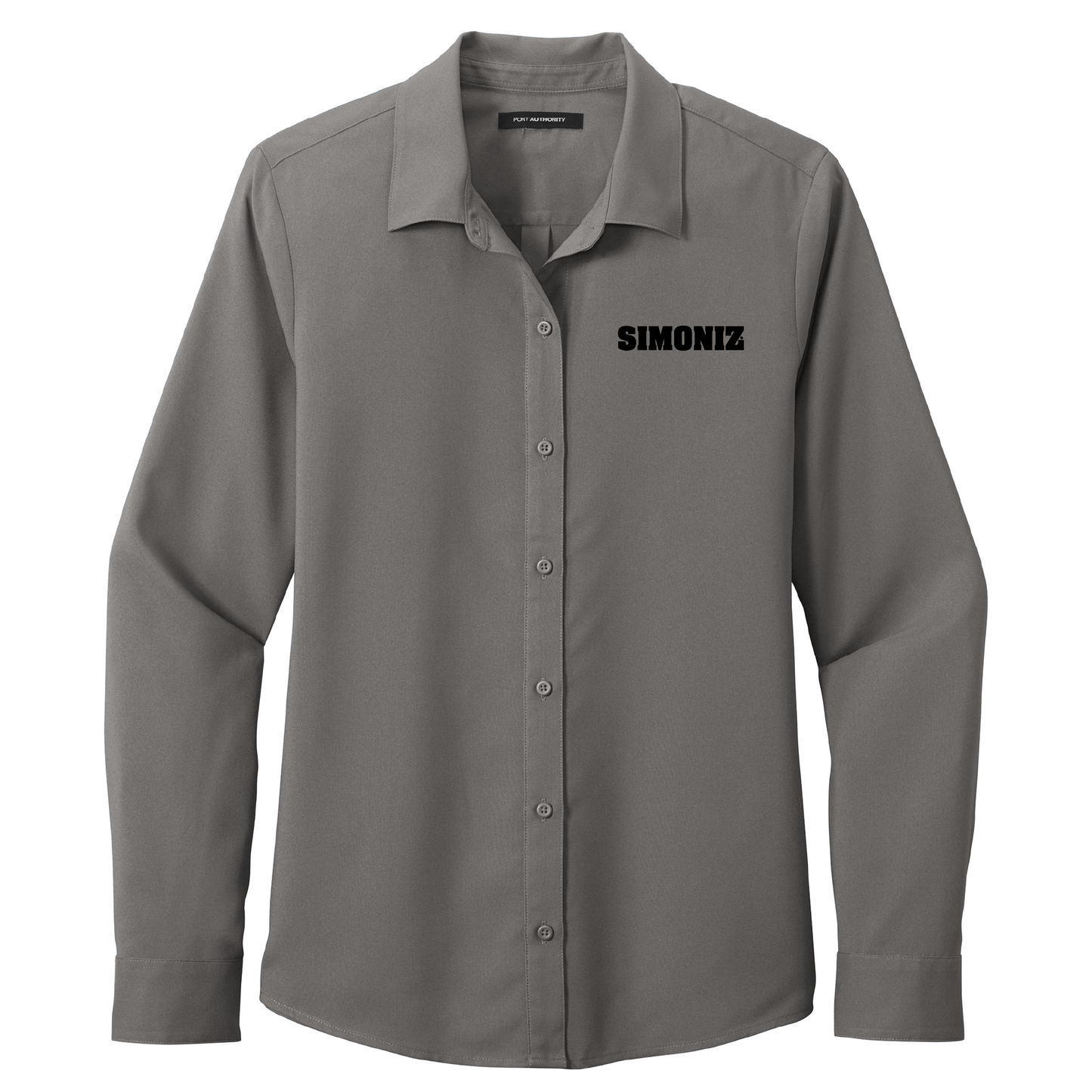 Port Authority® Women's Long Sleeve Performance Staff Shirt LW401 - Embroidery Corporate Logo