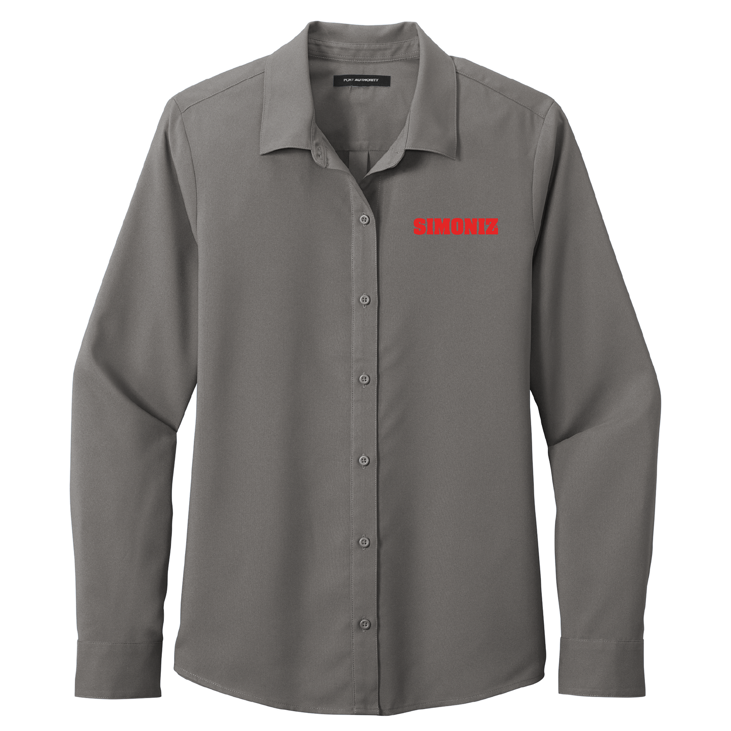 Port Authority® Women's Long Sleeve Performance Staff Shirt LW401 - Embroidery Corporate Logo