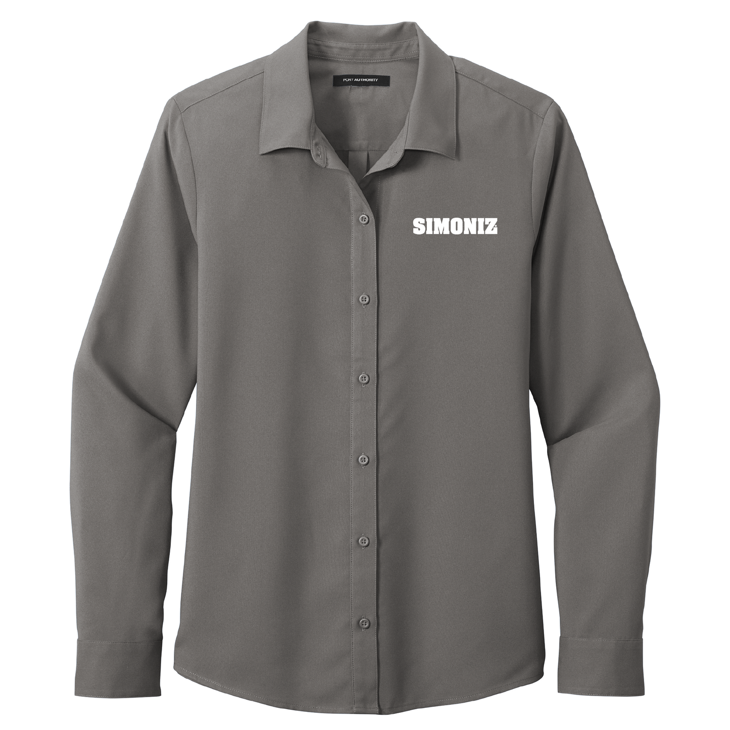 Port Authority® Women's Long Sleeve Performance Staff Shirt LW401 - Embroidery Corporate Logo