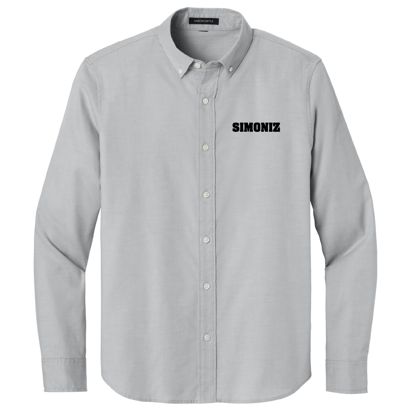 Mercer+Mettle® Long Sleeve Modern Oxford Shirt MM2002 - Corporate Logo