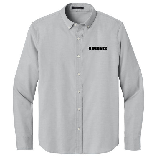 Mercer+Mettle® Long Sleeve Modern Oxford Shirt MM2002 - Corporate Logo