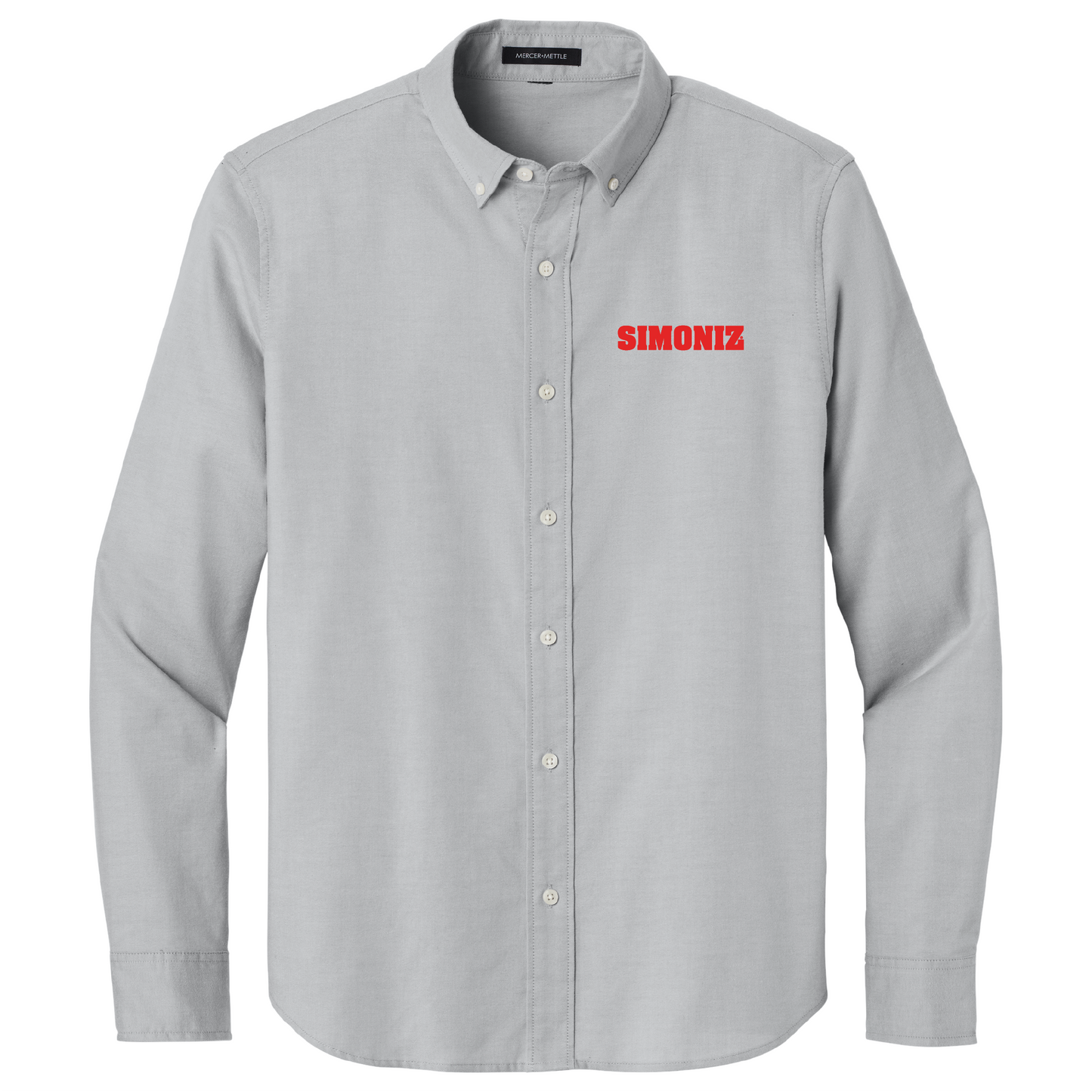 Mercer+Mettle® Long Sleeve Modern Oxford Shirt MM2002 - Corporate Logo