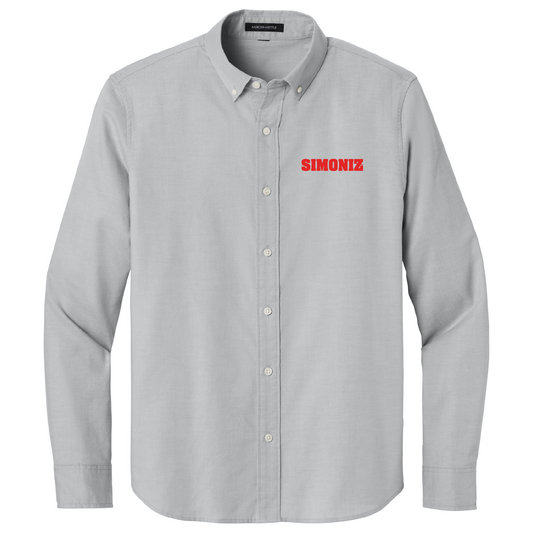 Mercer+Mettle® Long Sleeve Modern Oxford Shirt MM2002 - Corporate Logo