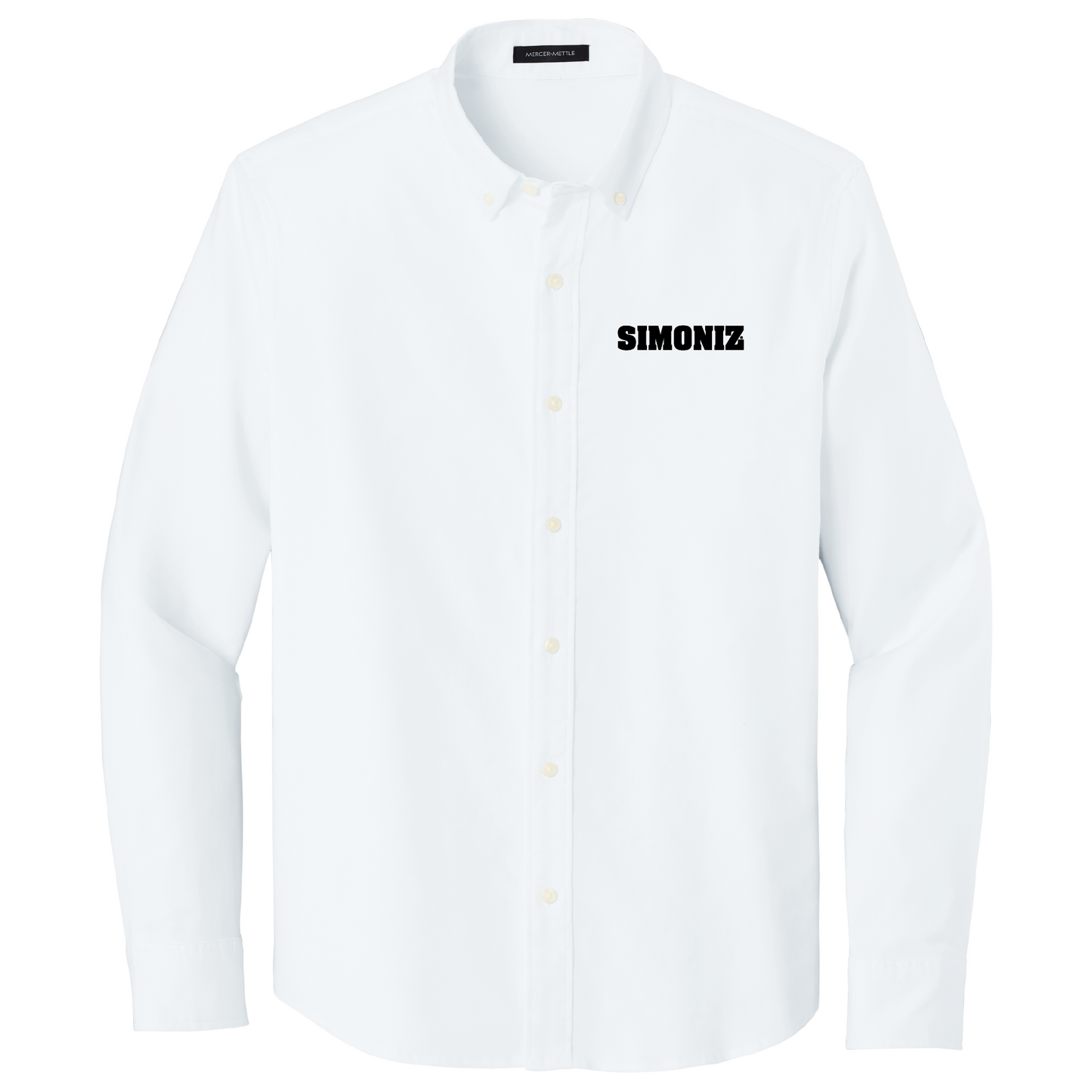 Mercer+Mettle® Long Sleeve Modern Oxford Shirt MM2002 - Corporate Logo