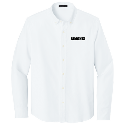 Mercer+Mettle® Long Sleeve Modern Oxford Shirt MM2002 - Corporate Logo
