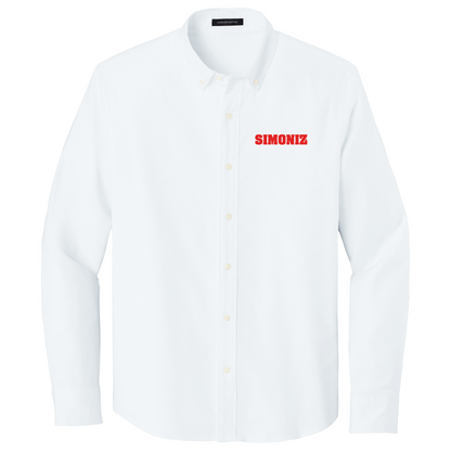 Mercer+Mettle® Long Sleeve Modern Oxford Shirt MM2002 - Corporate Logo