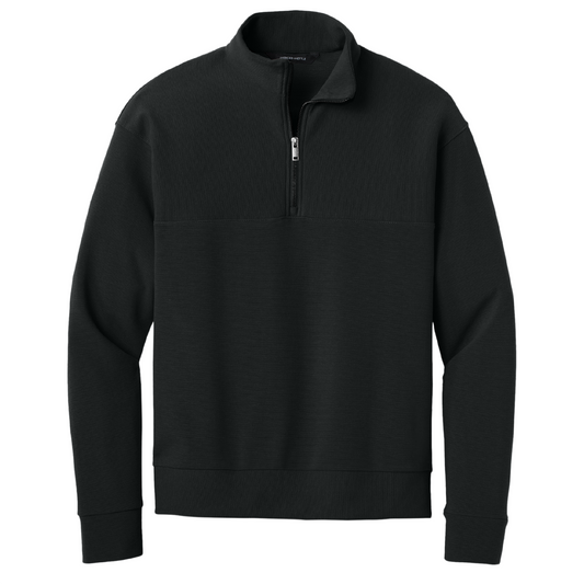 Mercer+Mettle® Linear Texture 1/4-Zip MM3040 - Embroidery
