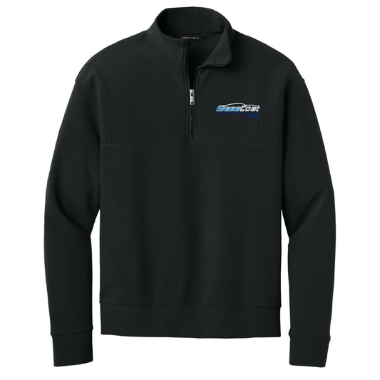 Mercer+Mettle® Linear Texture 1/4-Zip MM3040 - DTF Glass Coat