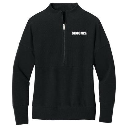 Mercer+Mettle® Women’s Linear Texture 1/4-Zip MM3041 - Embroidery Corporate Logo