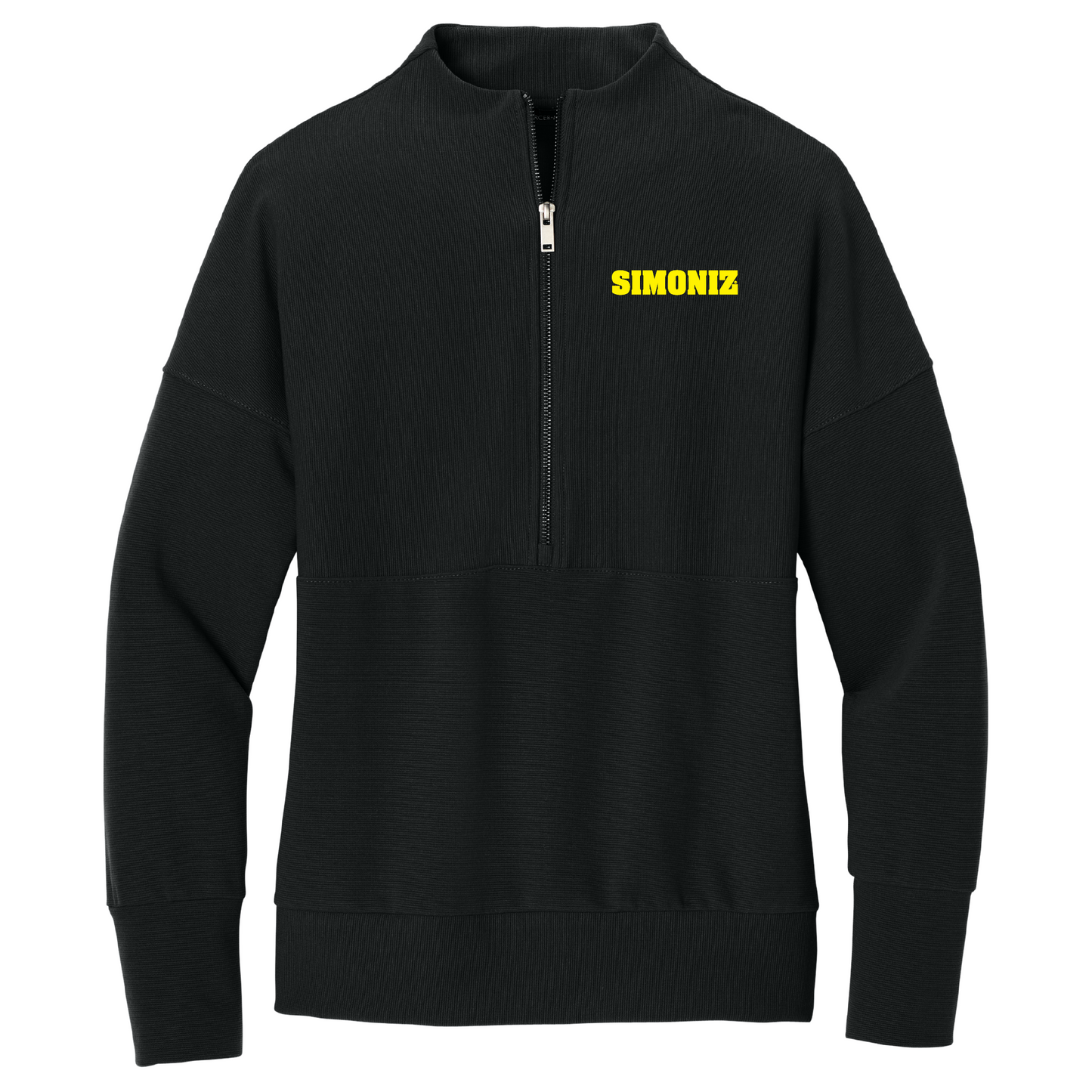 Mercer+Mettle® Women’s Linear Texture 1/4-Zip MM3041 - Embroidery Corporate Logo