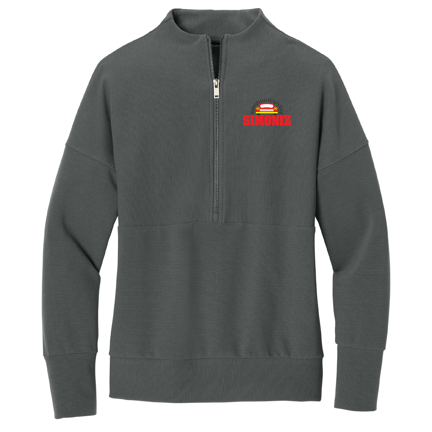 Mercer+Mettle® Women’s Linear Texture 1/4-Zip MM3041 - Embroidery Car Wash